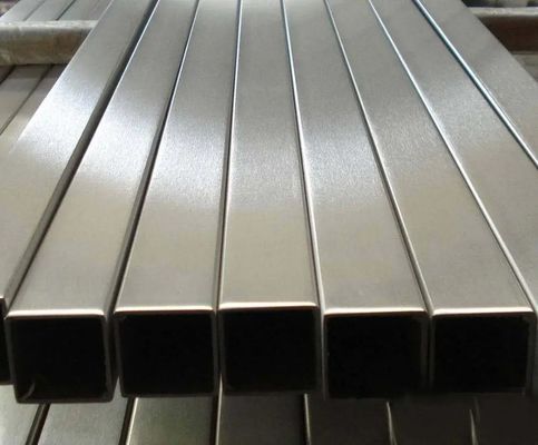 304L स्क्वायर स्टेनलेस स्टील सजावटी पाइप 2&quot;X2&quot; 5.8m लंबाई