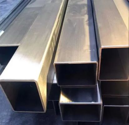 1&quot; X 0.12&quot; स्क्वायर स्टेनलेस स्टील ट्यूब वेल्डेड सीमलेस पॉलिश 316L स्टेनलेस स्टील पाइप