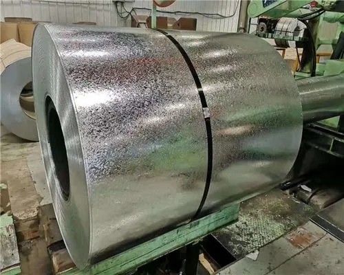 ASTM A653 DX51D जस्ती स्टील स्ट्रिप कॉइल गर्म डुबकी Z275