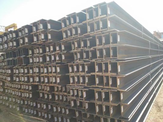 W21 X 122 कार्बन स्टील प्रोफाइल ASTM A572 ग्रेड 50 गर्म लुढ़का हुआ स्टील चौड़ा फ्लैंज बीम