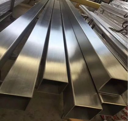 1&quot; X 0.12&quot; स्क्वायर स्टेनलेस स्टील ट्यूब वेल्डेड सीमलेस पॉलिश 316L स्टेनलेस स्टील पाइप