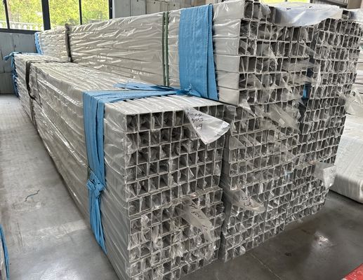 1.5&quot; X 3.0&quot; X 0.065&quot; 304L आयताकार स्टेनलेस स्टील 304L पाइप खोखले अनुभाग