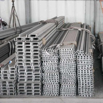 गर्म लुढ़का हुआ सी आकार स्टेनलेस स्टील प्रोफाइल ग्रेड 316 4 &quot;X 2&quot; X 0.25 &quot;