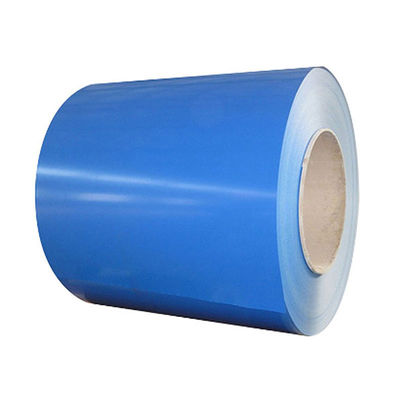 1250mm SGCC नीला रंग PPGI PPGL कॉइल S220GD S250GD S280GD